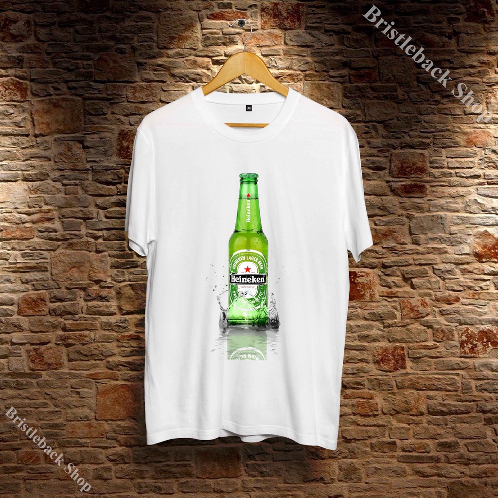 [SIÊU SALE]❣️Áo Unisex hình Heineken - Bia - Beer - Heineken T-Shirt phong cách - H25HNK-004