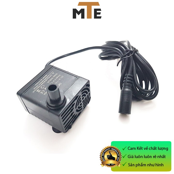  Bơm chìm mini 6-12V 4-5W DC-808 bơm tiểu cảnh, bể cá, điều hòa nước