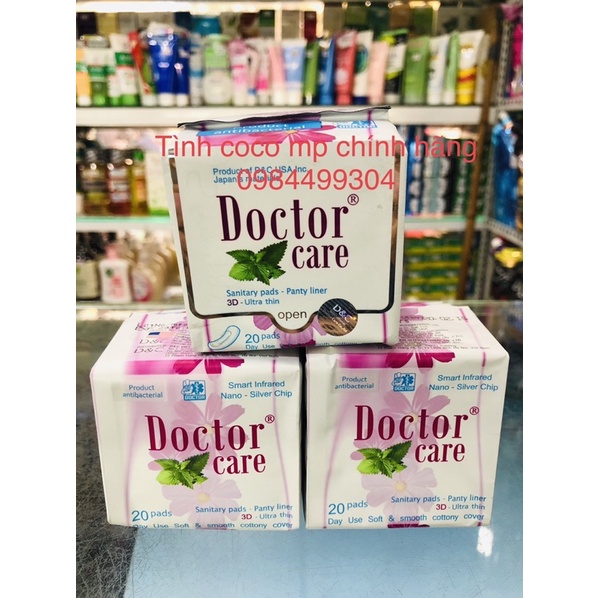 combo 3 Băng Vệ Sinh Doctor Care (hàng ngày 20 miếng)