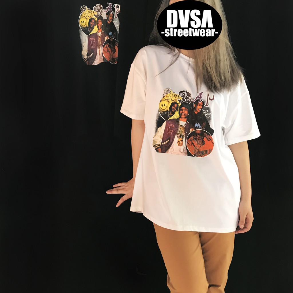 [Local brand] Áo phông nam nữ in hình | họa tiết ASAP Rocky