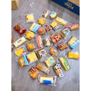 Bánh Đài Loan Gấu ăn vặt mix vị thùng 1kg ăn cực ngon, vị siêu đã