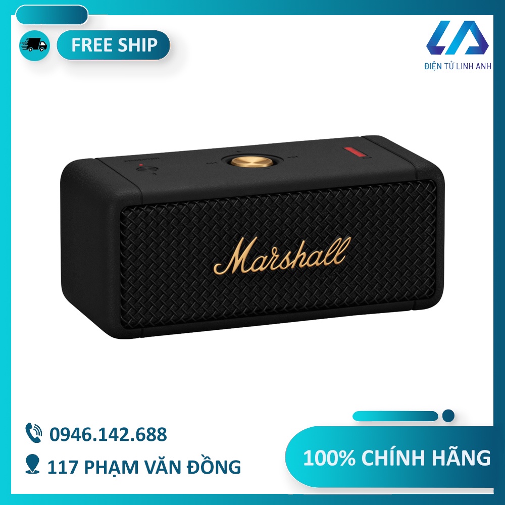 Loa Marshall EMBERTON - Hàng chính hãng ASH bảo hành 12 tháng lỗi 1 đổi 1