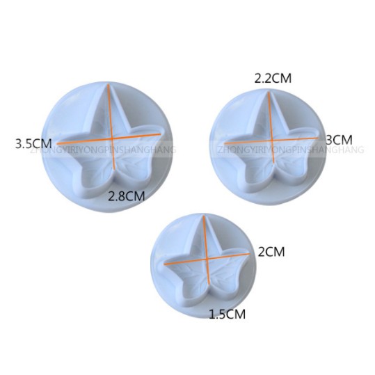 Bộ 3 nhấn lá phong