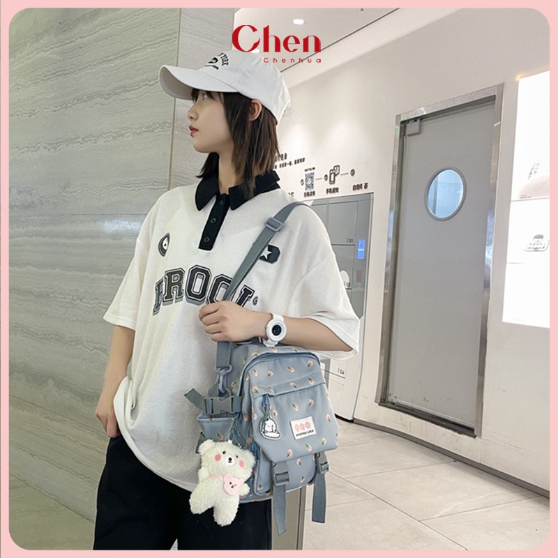 Balo nữ thời trang ChenHua balo đi học đi chơi ulzzang hàn quốc chất vải oxford chống nước đẹp BL55