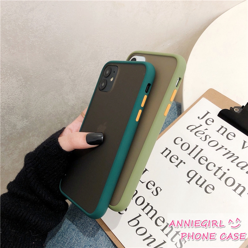 Ốp điện thoại TPU mềm dạng nhám che phủ toàn diện cho IPhone 11 Pro Max XR Xs Max 6s 8 7 Plus | BigBuy360 - bigbuy360.vn