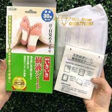 Bộ 30 miếng dán chân thải độc tố Nhật Bản Kenko To Plan (15 cặp)