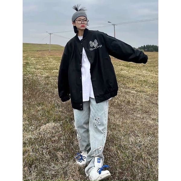 ÁO BOMBER DÙ BLN
