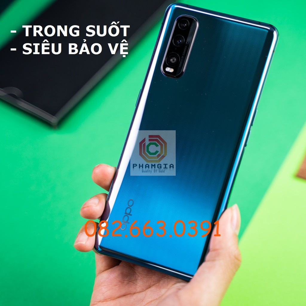 Dán PPF cho Oppo Find X2 màn hình, mặt lưng, full lưng viền siêu bảo vệ