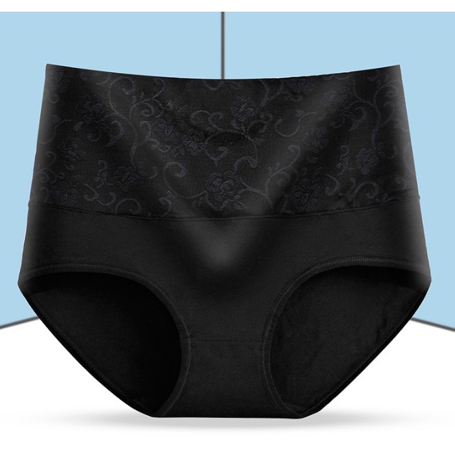 Quần lót nữ định hình gen bụng Cotton lưng cao tới rốn có chọn màu chọn size lớn QL10 | BigBuy360 - bigbuy360.vn