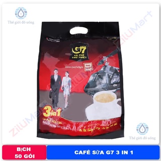 Cà phê sữa hòa tan g7 3 in 1 loại 800g