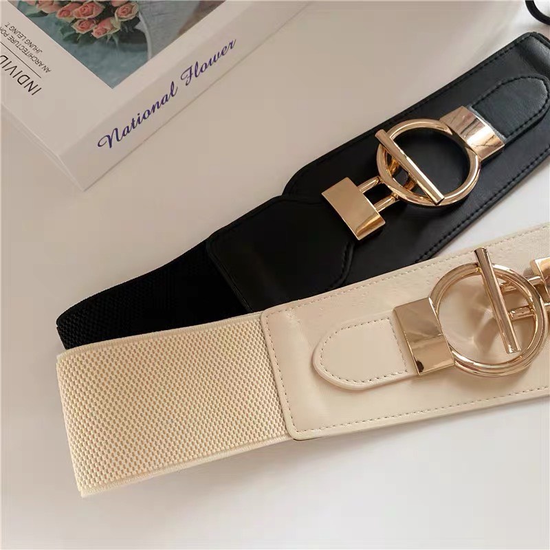 Đai váy xiên to Đai thắt váy sơ mi khóa tròn vintage hàng loại 1 đảm bảo chất lượng