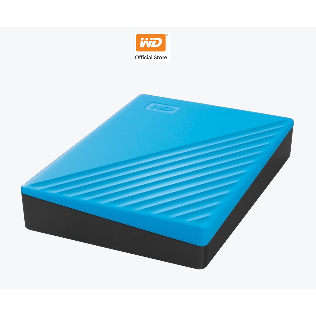 [Mã ELCL12 giảm 9% đơn 300K] Ổ cứng di động Western Digital WD My Passport 2.5'' USB 3.2 4TB Xanh - WDBPKJ0040BBL