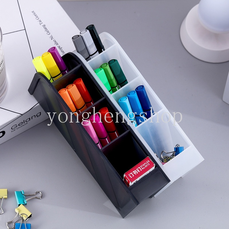 Giá Đỡ Bút/Cọ Trang Điểm Để Bàn Thiết Kế Độc Đáo Tiện Dụng Cho Văn Phòng