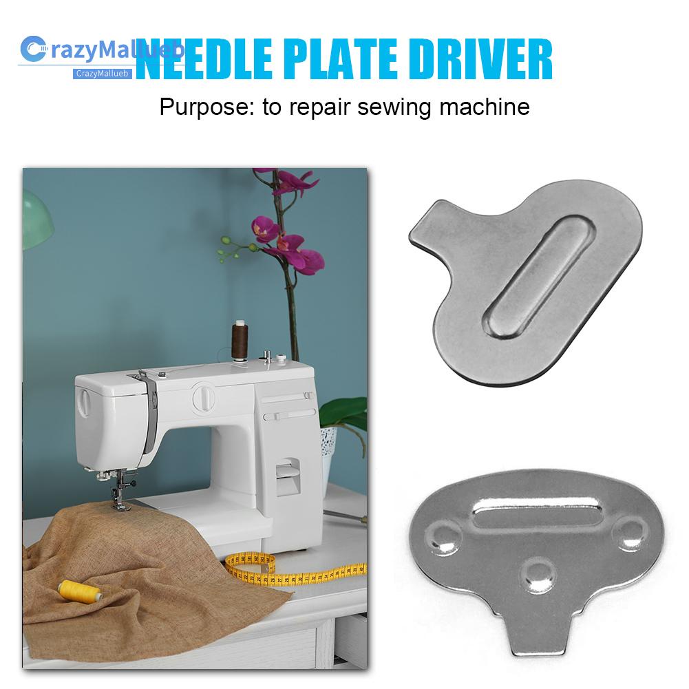 Crazymallueb❤Needle Plate Screwdriver Sewing Machine Repair Tool Hand Sewing Accessories❤New