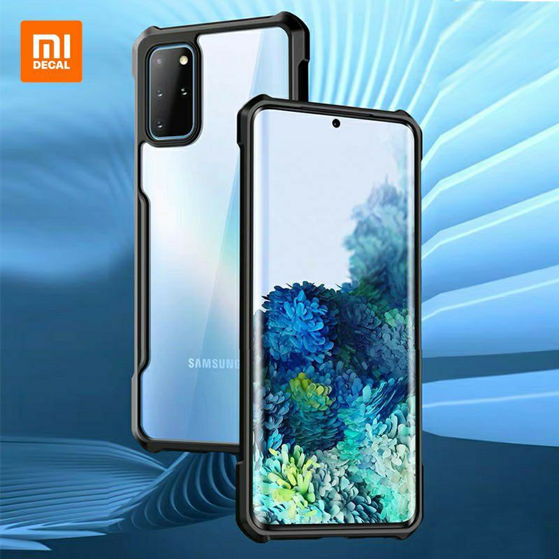 Ốp lưng XUNDD Samsung S20 / S20+ / S20 Ultra, Viền TPU, Mặt lưng trong, Chống sốc - Đen