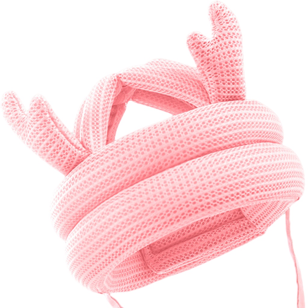 Mũ Bảo Vệ Đầu Bằng Cotton Thoáng Khí An Toàn Cho Bé Tập Đi 8 Tháng Đến 5 Tuổi