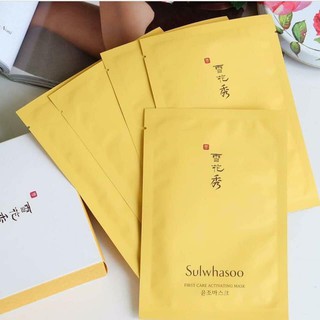 Com Bo 6 mặt nạ sulwhasoo