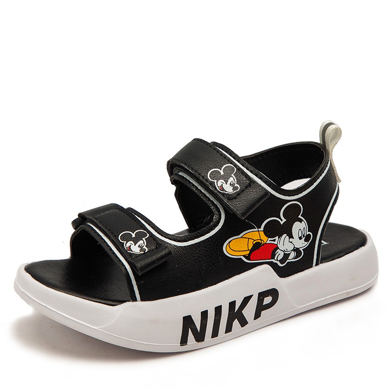 Giày sandal trẻ em ⚡ FREESHIP,HỖ TRỢ ĐỔI SIZE ⚡ thời trang thoáng khí cho bé trai, bé gái họa tiết Mickey siêu dễ thương