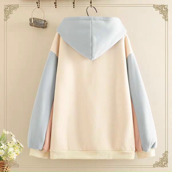 Áo Hoodie Nón Chui Trùm Đầu Nữ Nam Unisex Chất Vải Nỉ Poly Thỏ Cà Rốt WAH084NO | BigBuy360 - bigbuy360.vn