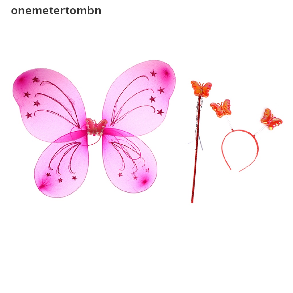 Set 3 Phụ Kiện Hóa Trang Nàng Tiên Cánh Bướm Cho Bé