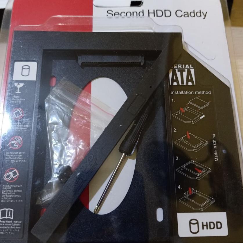 Hộp Đựng Ổ Cứng SSD HDD 9MM SATA DVD Siêu Mỏng ➻ ✰•