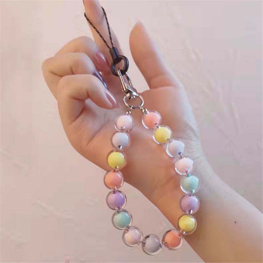 Dây Đeo Điện Thoại Chuỗi Hạt Chống Thất Lạc Phong Cách Mới