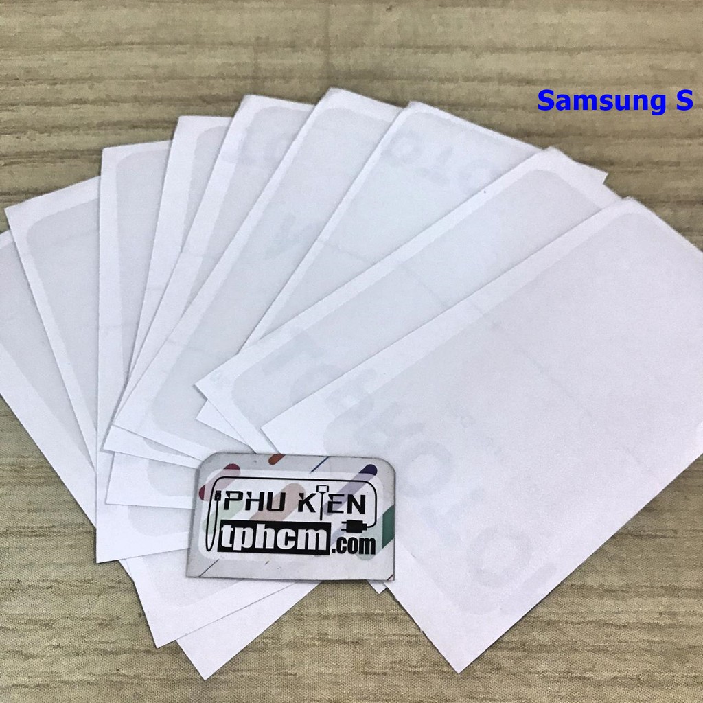Dán mặt Lưng Nhám chống bám Vân tay Samsung Dòng S