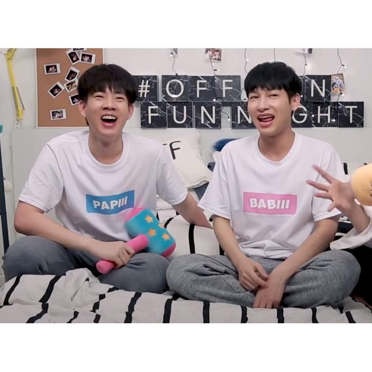 Áo thun OFFGUN Papii Babii Theory Of Love