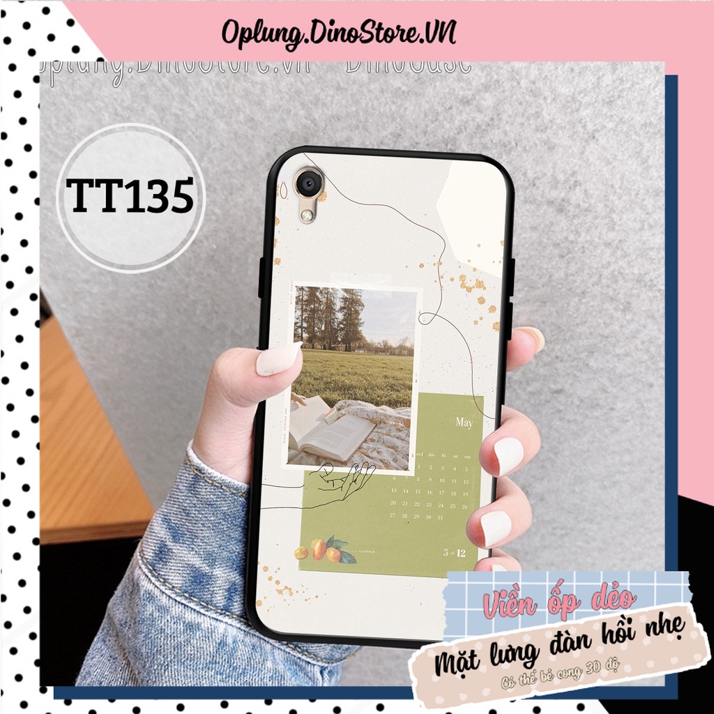 Ốp lưng Oppo A37/Neo 9/A35/F1/F1 Plus - Ốp điện thoại Oppo lưng cứng viền dẻo in hình vintage nhẹ nhàng dễ thương.