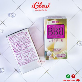 Viên uống nở ngực BBB Orihiro Nhật Bản 300 viên