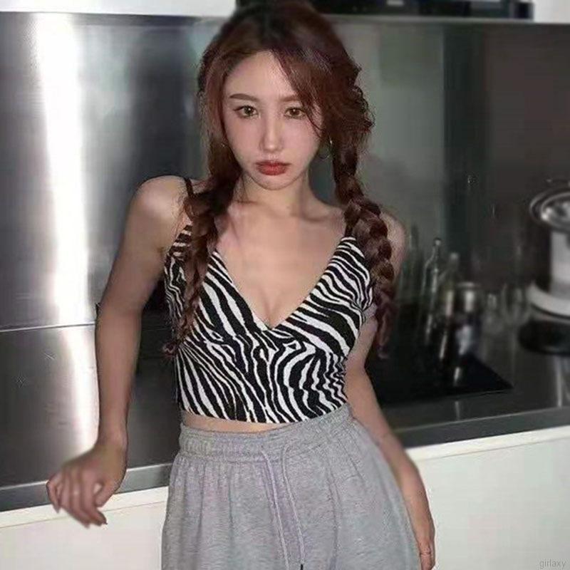 Áo Quây Ngực Họa Tiết Ngựa Vằn Thời Trang Nữ Tính