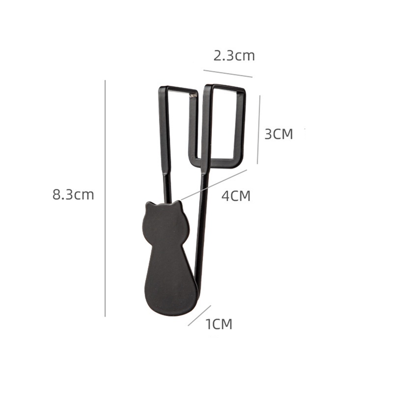 Móc Treo Quần Áo Bằng Sắt Hình Mèo Phun Sơn Dễ Thương