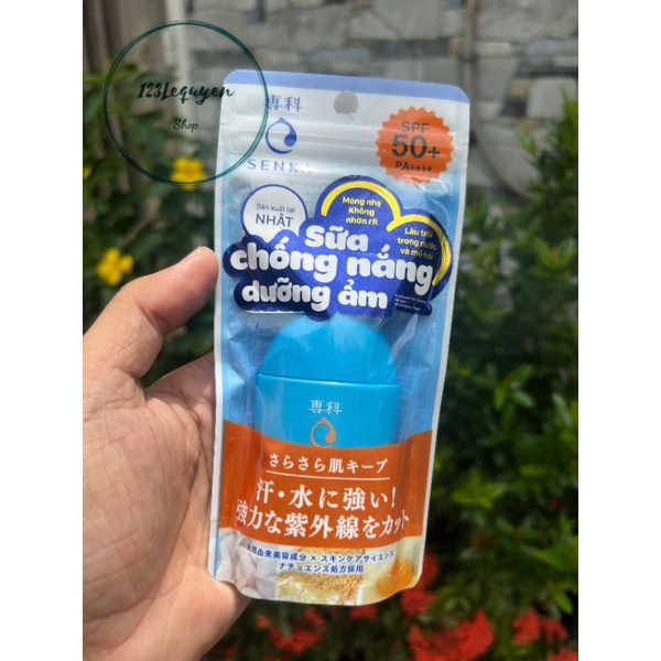 Sữa chống nắng dưỡng ẩm senka ferfect uv milk