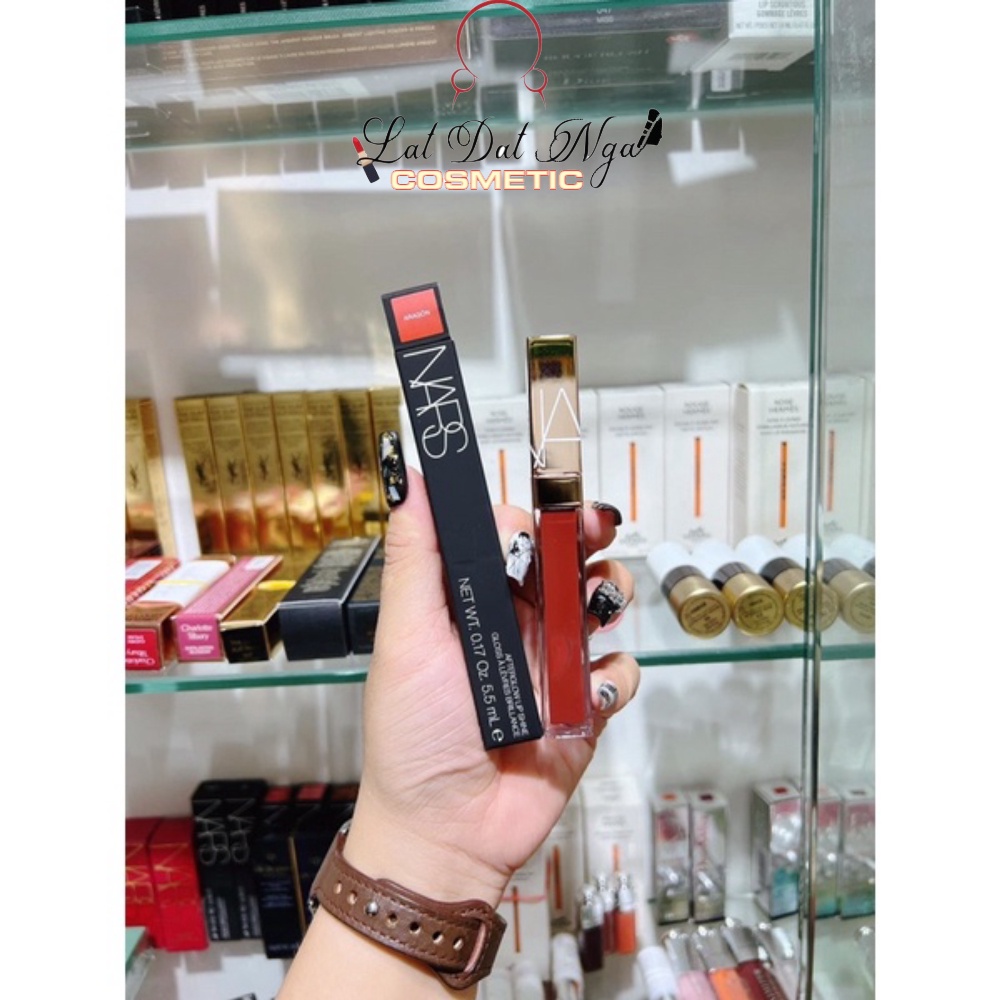 Son kem Nars AfterGlow Lip Shine Lipgloss - Màu Aragon