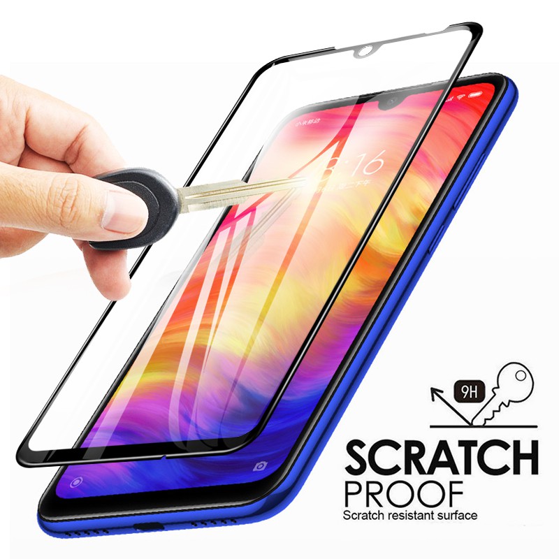 Kính cường lực 9D cho Xiaomi Redmi Note7/6Pro/Note5Pro/5/5Plus/6/6A Note6Pro6.26'' Mi8 Mi8lite Mi5X/6X A1 A2