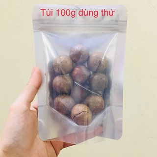 Hạt Macca Úc vỏ nứt tự nhiên (tặng kèm đồ tách)