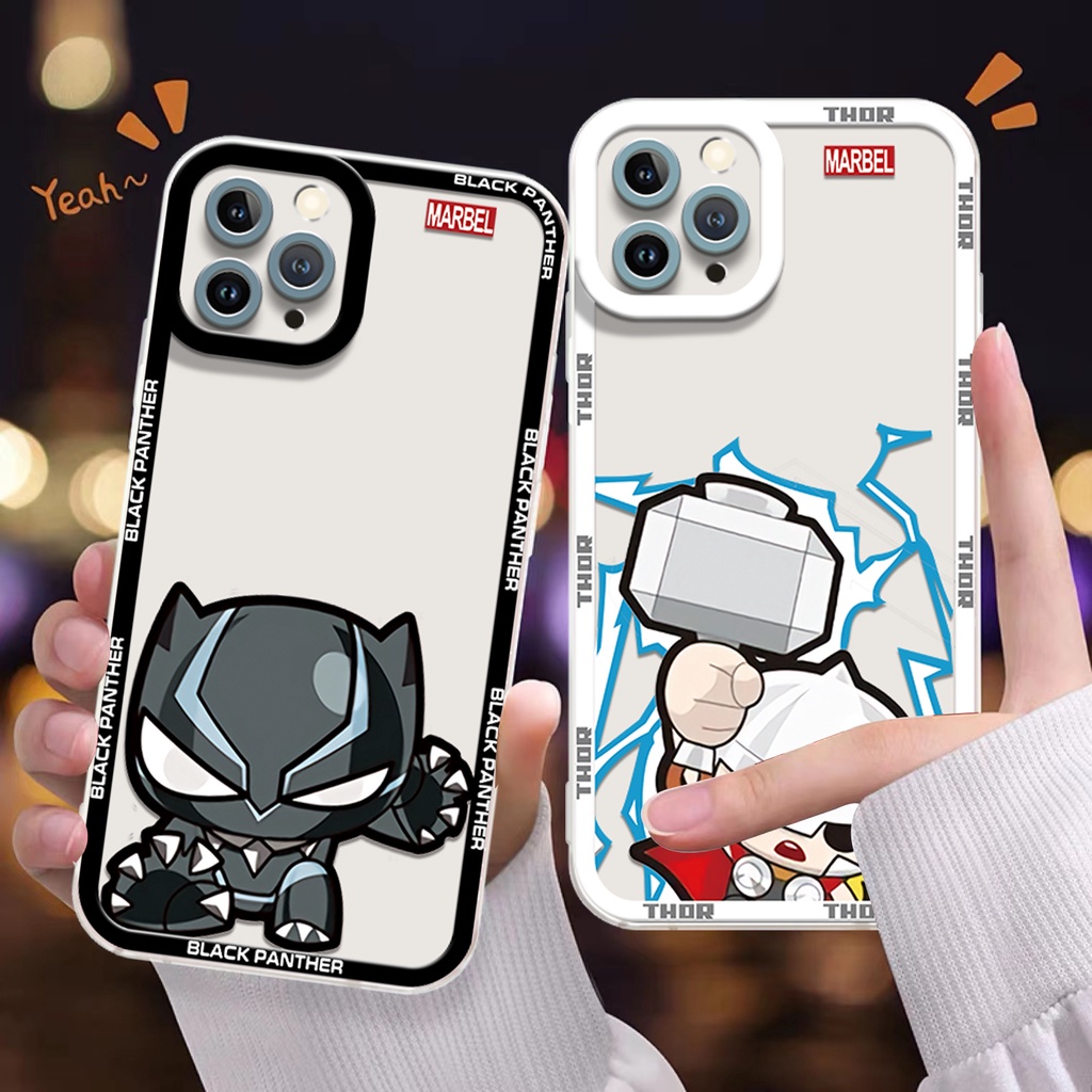 Ốp Điện Thoại Silicon TPU Mềm Trong Suốt Chống Sốc Thời Trang Cho IPhone 13 12 11 Pro XS Max X XR 8 7 6 6S Plus