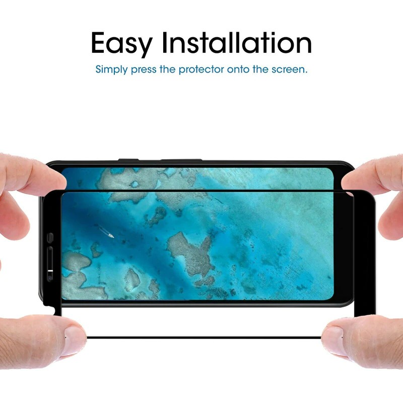 Kính Cường Lực 4D Full Màn Cho Google Pixel 3A, Dán Màn Hình Pixel Full Màn