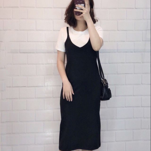 Set yếm 2 dây, áo phông