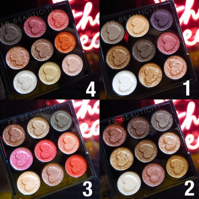 BẢNG PHẤN MẮT 9 Ô SIVANNA ODBO THÁI LAN