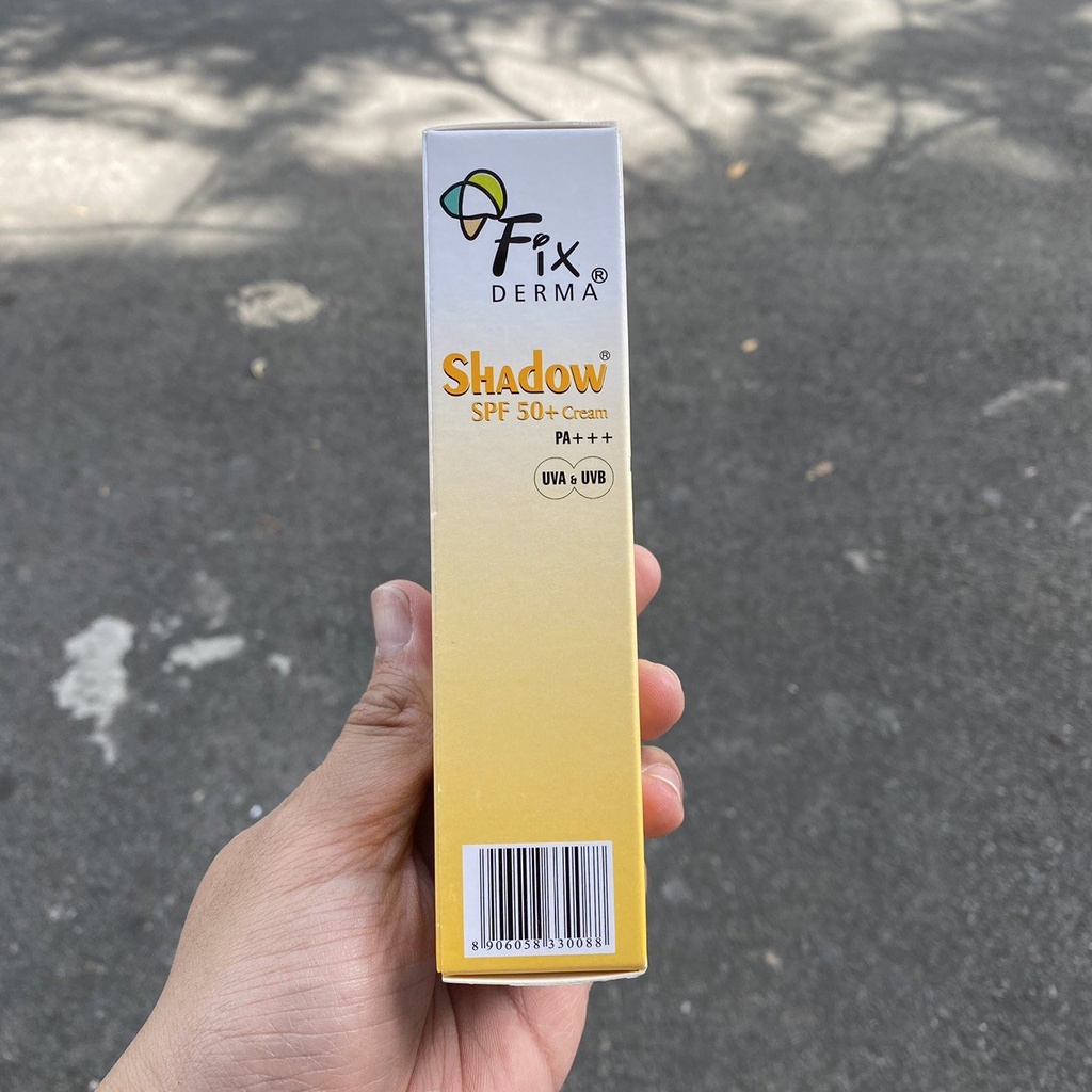 (Tặng tẩy da chết) Kem chống nắng Fixderma Shadow SPF 50+ Cream (75g)