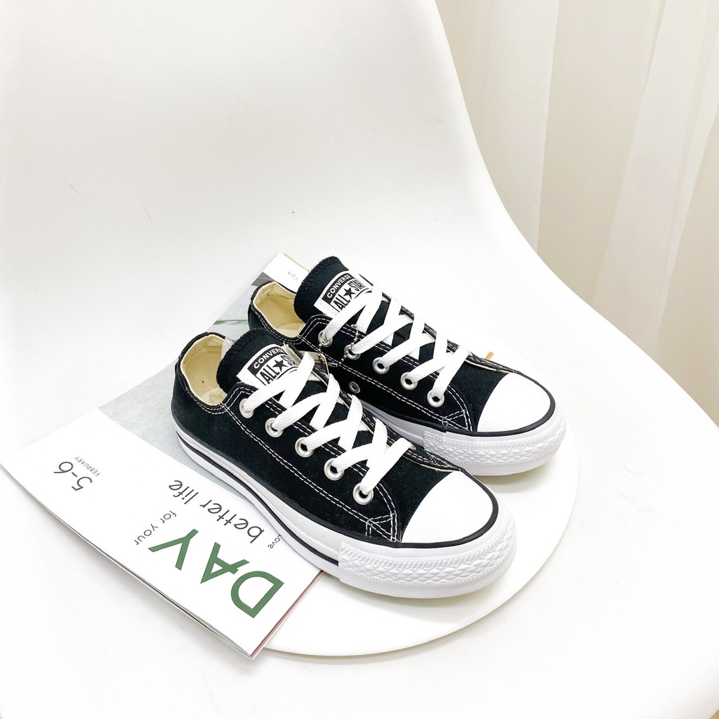 [ CHÍNH HÃNG ] giày sneaker CONVERSEE CHUCK CLASSIC BLACK WHITE CH | BigBuy360 - bigbuy360.vn