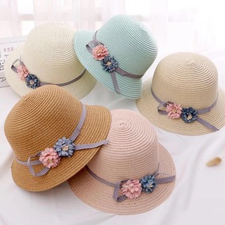 [Giá sốc chào hè cho các bé]Set mũ + túi đi biển cho các bé gái