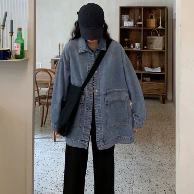 [ ORDER TAOBAO] Áo Bò Nữ 2 Màu Xanh Đen