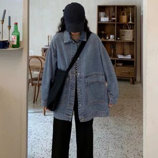 [ ORDER TAOBAO] Áo Bò Nữ 2 Màu Xanh Đen