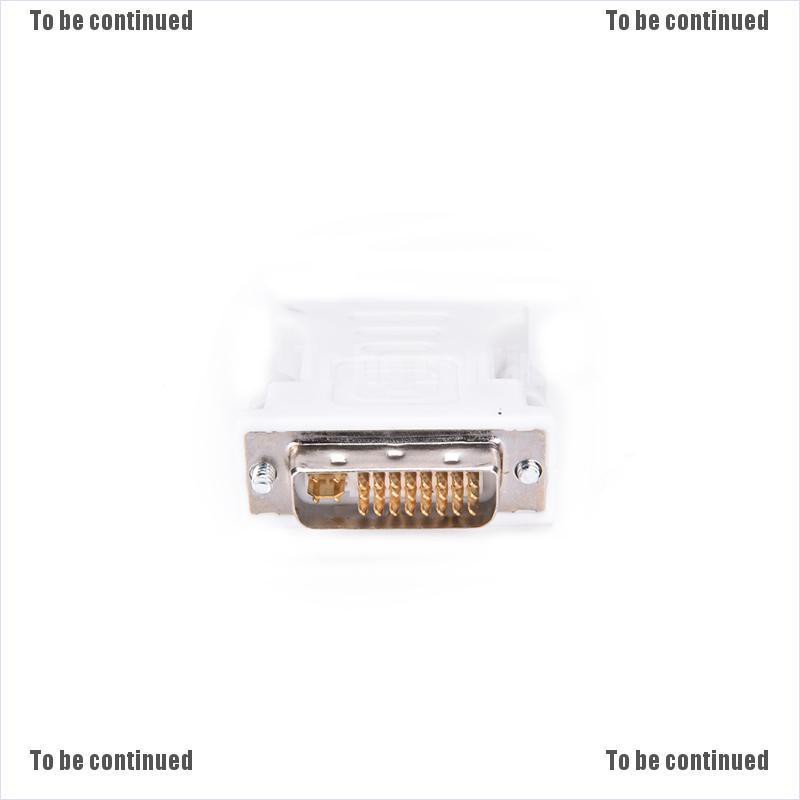 Đầu Chuyển Đổi VGA 15-Pin Sang 24 + 1-Pin Dvi-D Cho Máy Tính