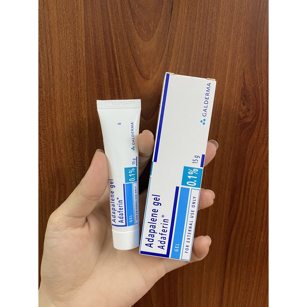 Adapalene Gel 0,1% - Giảm Mụn Ẩn, Kiềm Dầu, Mờ Thâm (15g) | BigBuy360 - bigbuy360.vn