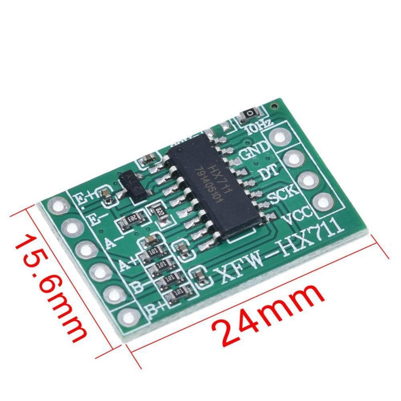 Mô đun cảm biến áp suất hai kênh HX711 A/D 24-bit DIY độ chính xác cao cho cân điện tử