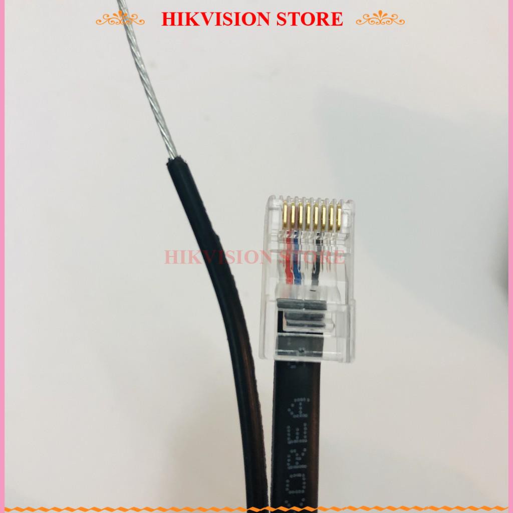 [500M] Cuộn 500m dây mạng 4 lõi đồng có thép gia cường trợ lực, chống đứt gãy, có dầu chống ẩm, chống côn trùng cắn | BigBuy360 - bigbuy360.vn