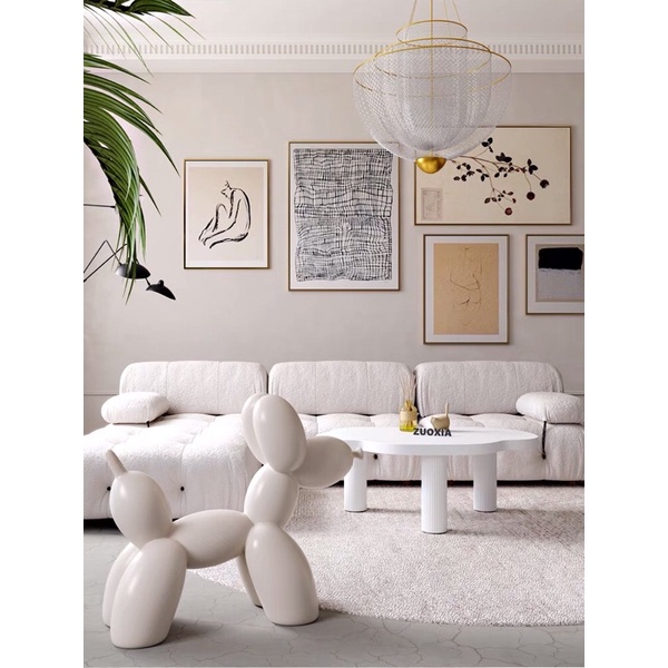 Bàn cafe Clouds Table hình đám mây phong cách cổ điền Pháp